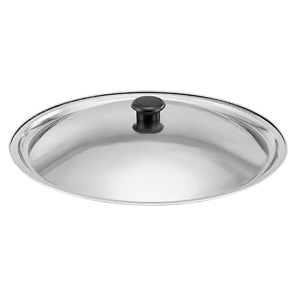 

Pot Cover Steel Pan Lid Skillet Universal Cooking Grater Lids Knob for Skillets