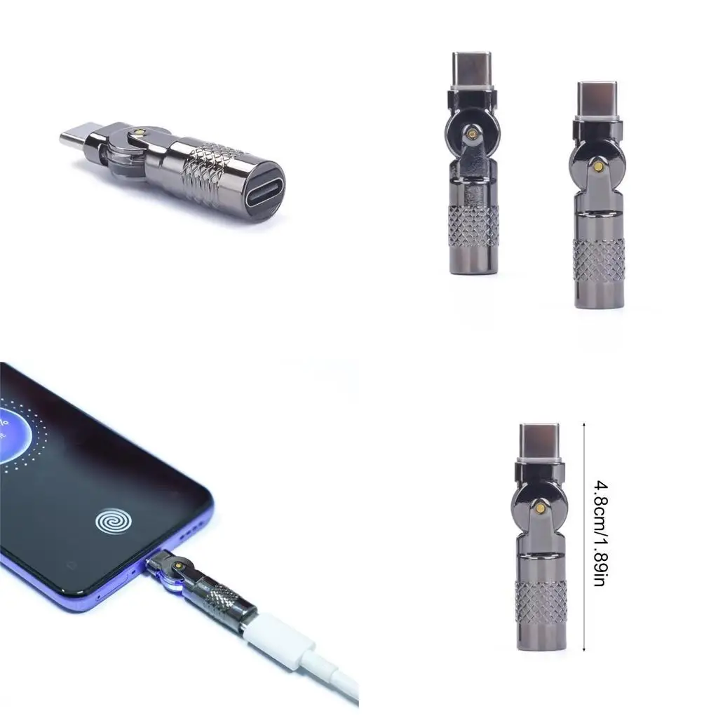 

R53C Type-C Female to Male Adapter Data Sync Adapter for Phone Charging Converter