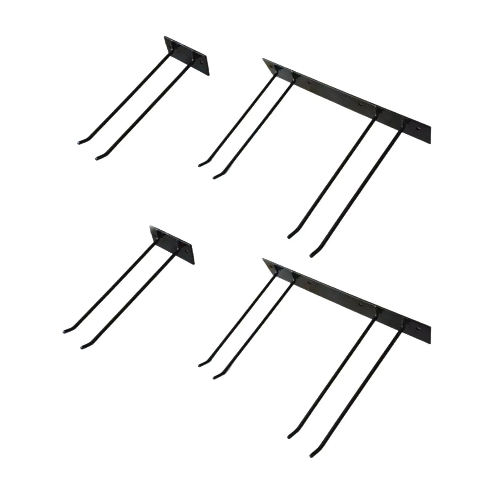 Garage Garden Tool Organizer Wall Mount Yard Tool Rack,Carbon Steel Shovels and Rake Hangers Broom Holder for Garage Mop Rake