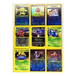 9pcs/set Best of Game Venusaur Mewtwo Toys Hobbies Hobby Collectibles Collection Anime Cards