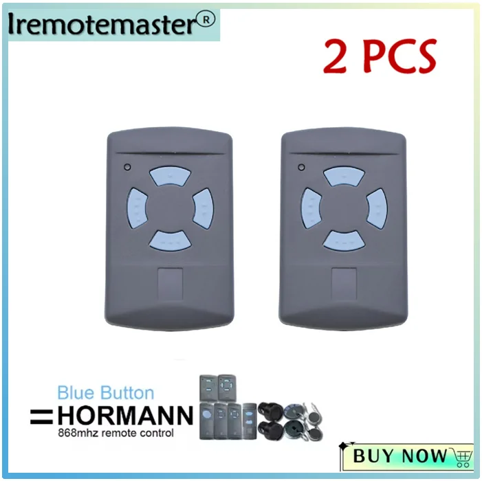 For HORMANN HSM4 868 MHZ Replacement Remote Control HORMAN HSM4 HSM2 Wireless 4 Keys Duplicator for Garage Gate Door