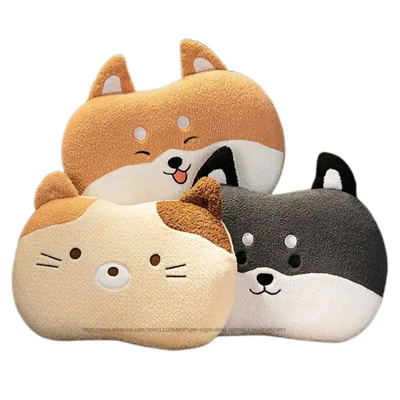 

30*50cm Lovely Shiba Inu Husky Cat Panda Duck Plush Pillow Soft Animal Cushion for Girls Children Bed Sofa Chair Pillow Toys