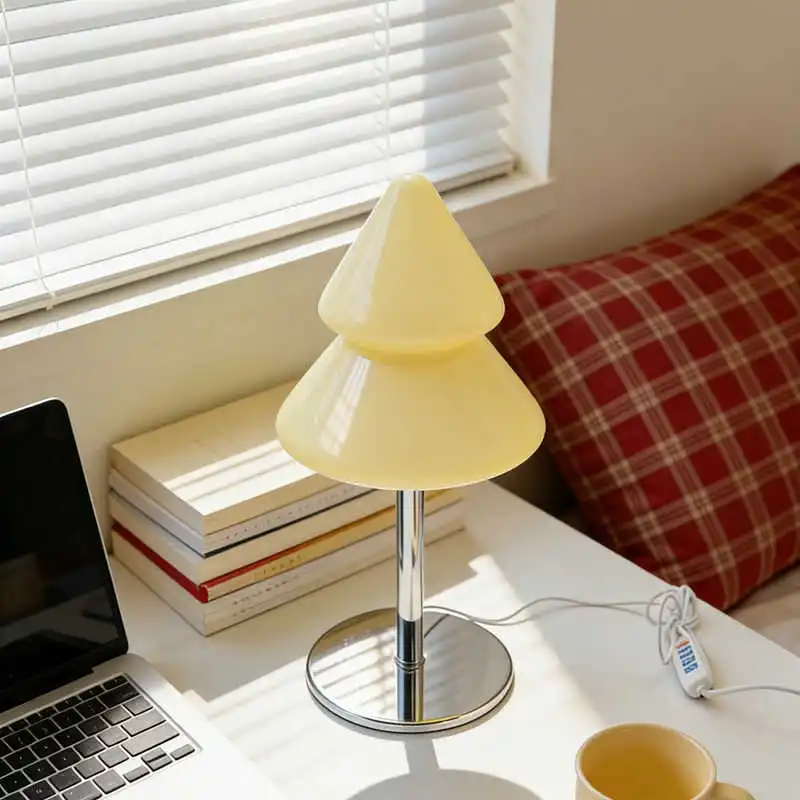 

Красочная рождественская елка с допамином, милая настольная лампа для спальни, прикроватная лампа, подарок, декоративная лампа с орнаментом