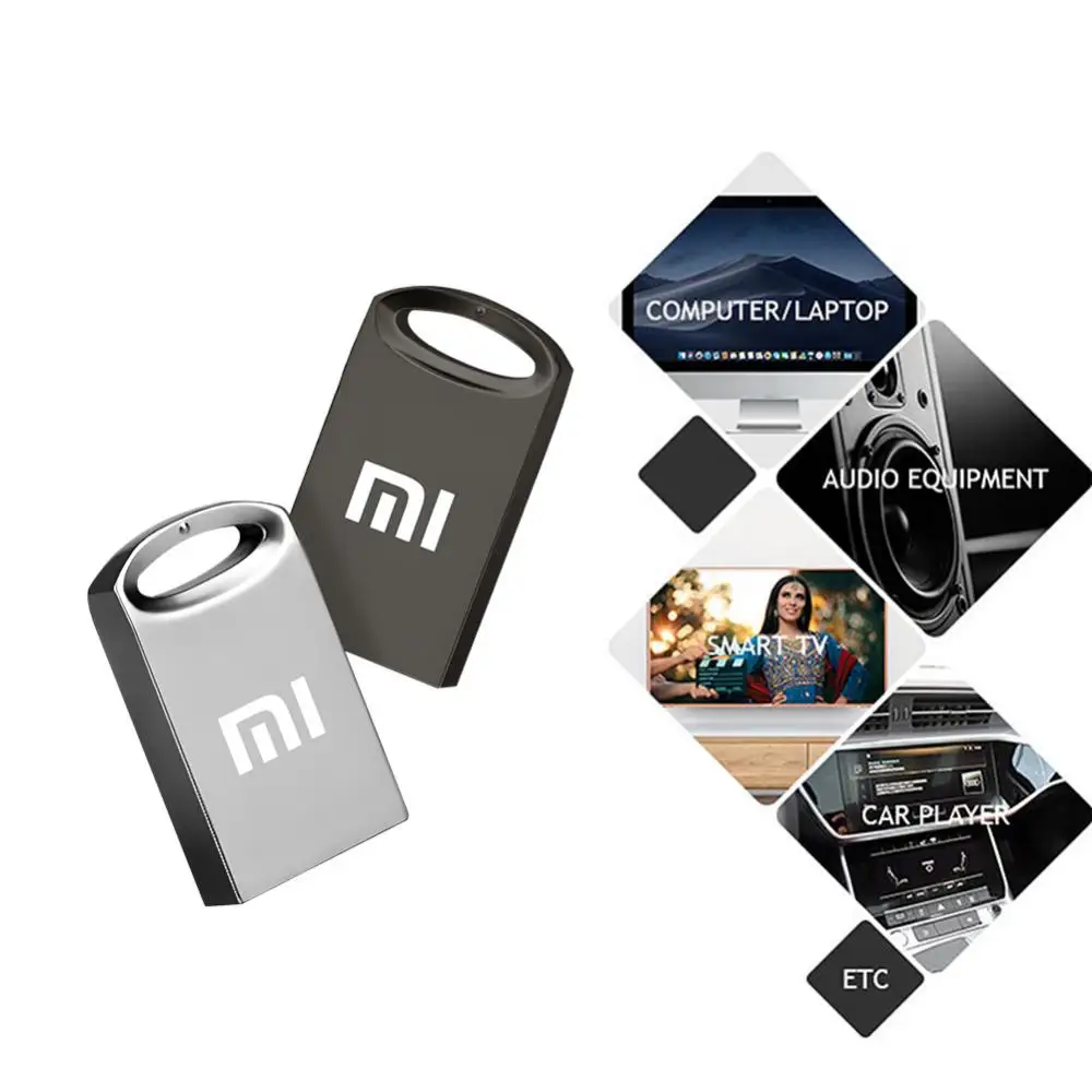 Original Xiaomi USB-Flash-Laufwerk 2TB Metall USB U-Disk Flash-Laufwerke Hochgeschwindigkeits-Pen drive 1TB tragbare USB-Speicher Laufwerk Zubehör