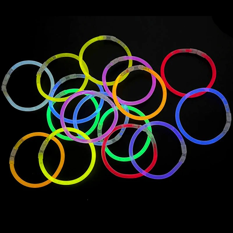 25/50/100PCS Glow Stick Creative Night Fluorescence Sticks Photograph Handheld Decoration Cheer Props for Stage Show Concert ZYF view 4
