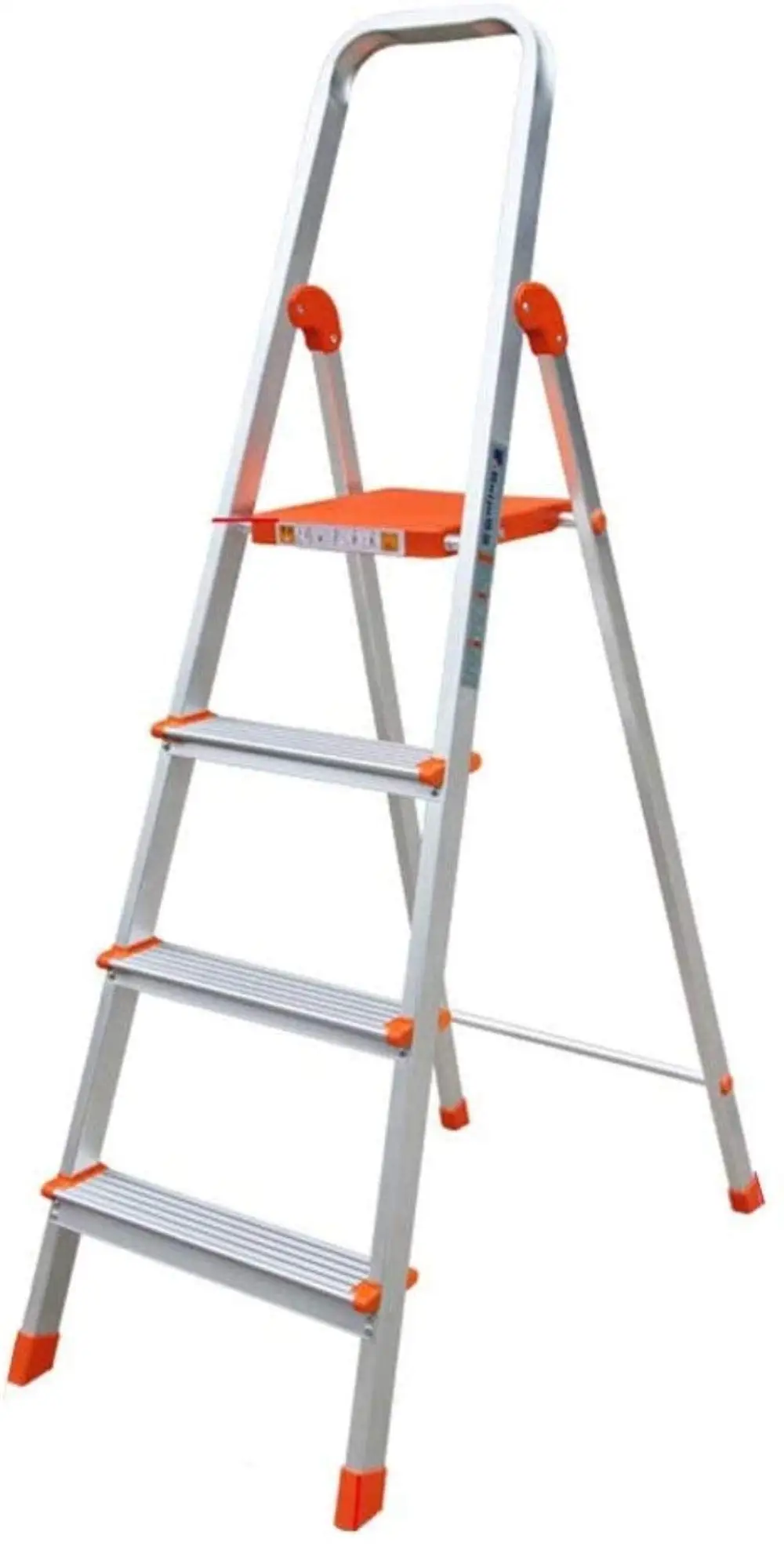 Prima Aluminum Telescopic Ladder - 1.5m to 5.9m Multi-Purpose Folding Step Ladder
