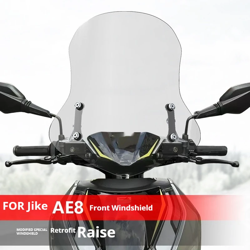 For ZEEHO AE2 AE4 AE5i AE6 AE8 Modified Adjustable Clear Windscreen Parabrisas eléctrica