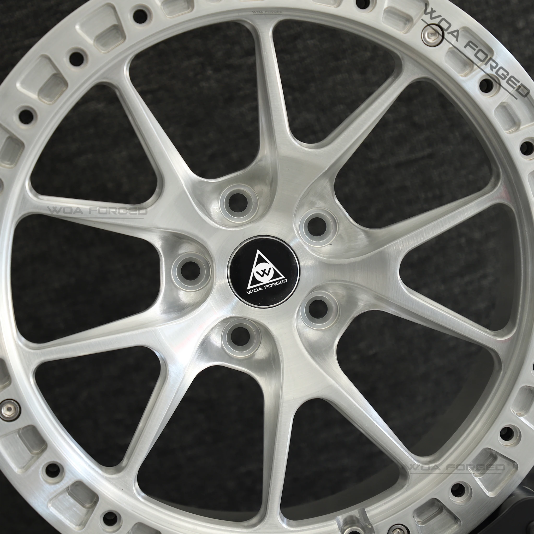 

Stylish New Customized Beadlock Racing Car Wheels Deep Dish Brushed Aluminum for Passenger Cars Compatible for BMW F30 M2 F87