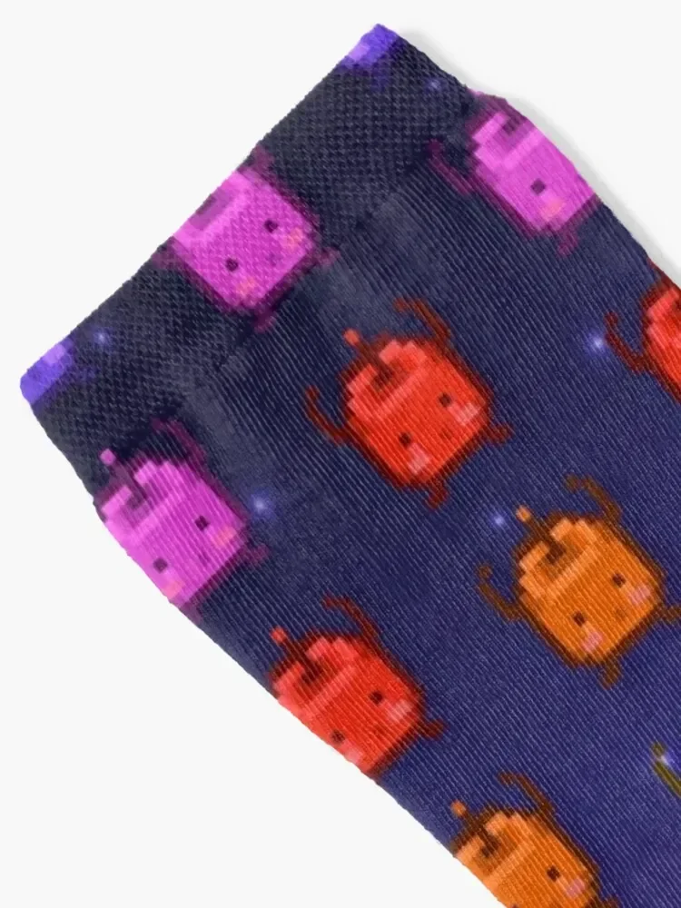 جوارب Stardew Valley Rainbow Junimos مضادة للانزلاق لكرة القدم الحرارية للرجال جوارب شتوية جمالية للرجال ماركة فاخرة للنساء #2