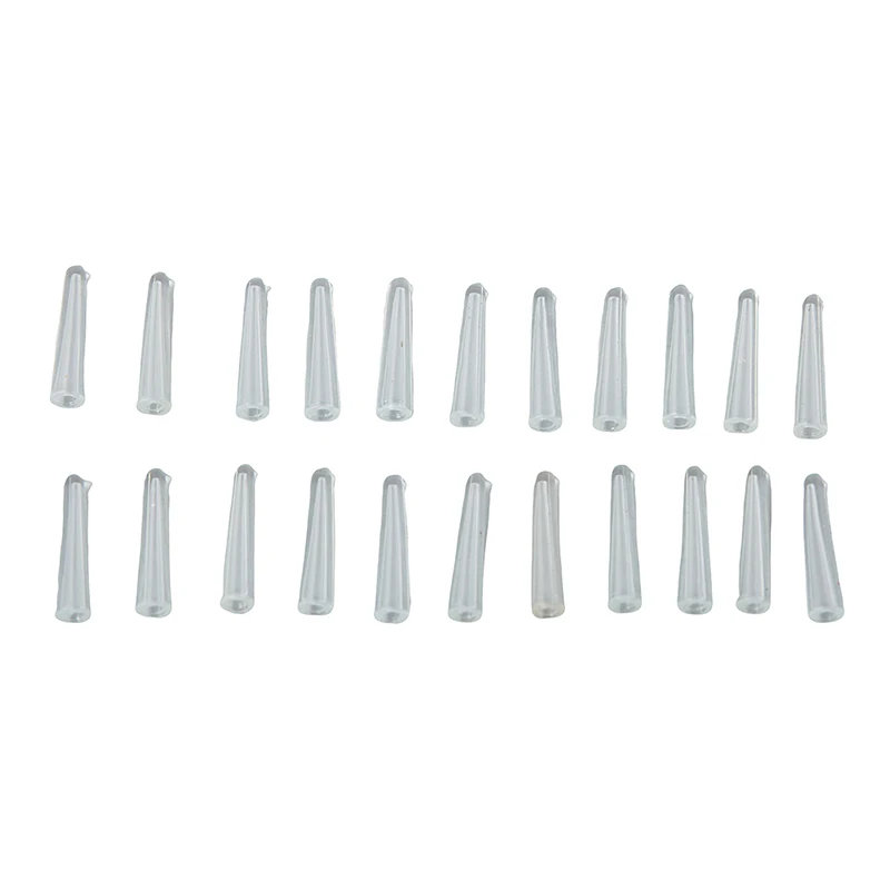 20 piezas Protector de aguja para acné, cubierta protectora para cortaúñas, tijeras para cutículas de uñas, herramienta de manicura y pedicura, tapa para piel muerta