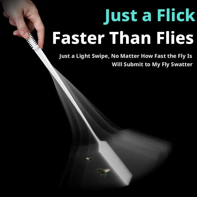 Heavy Duty Fly Swatter Thickened Plastic Fly Swatter Mosquito Pest Control Insect Killer Home Helper Home Accessories