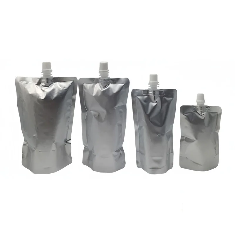

150ml 250ml 350ml 500ml Universal aluminum Packing Bag Juices Wine liquid Coffee milk soy sauce bag wholesale 300PCS