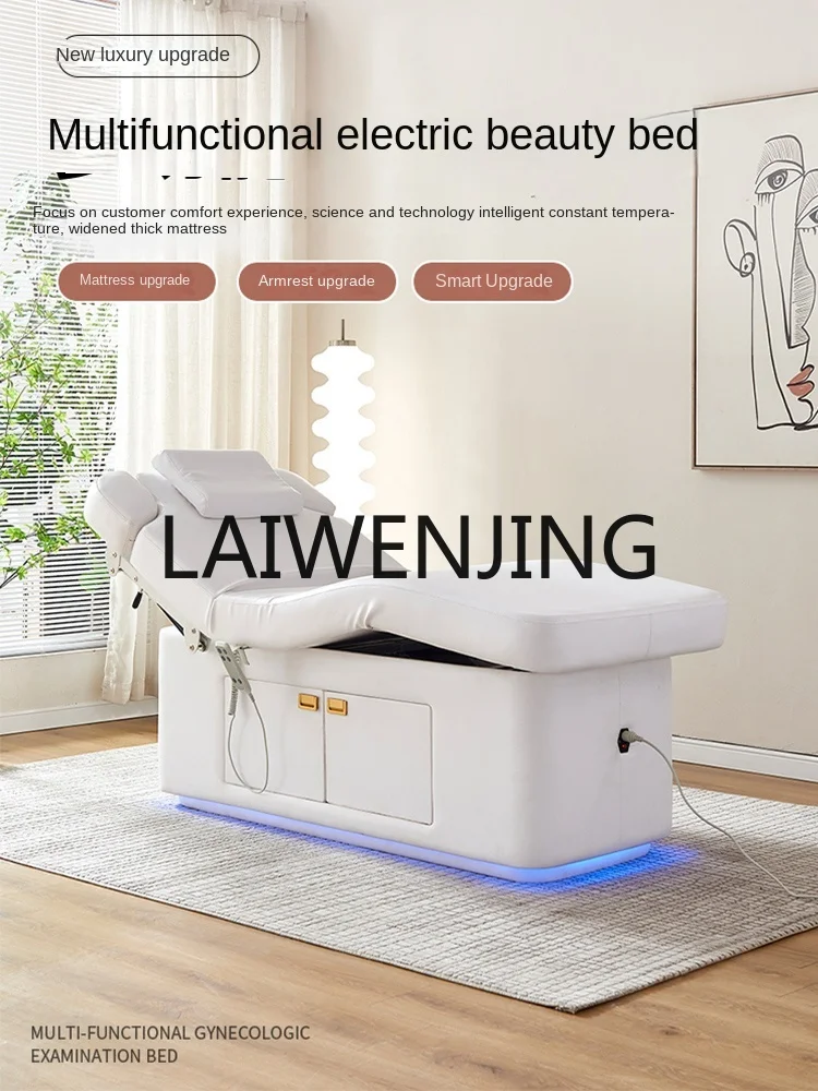 Lifting Electric Beauty Salon Special Constant Temperature Heating Physiotherapy Bed Body Micro-Finishing Massage Massage Couch