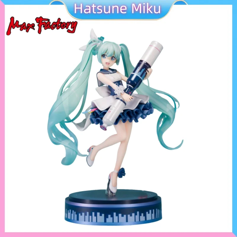 

В наличии оригинальные MaxFactory 1/7 Hatsune Miku Blue Archive ПВХ аниме фигурки настольные коллекционные фигурки модель игрушки подарок