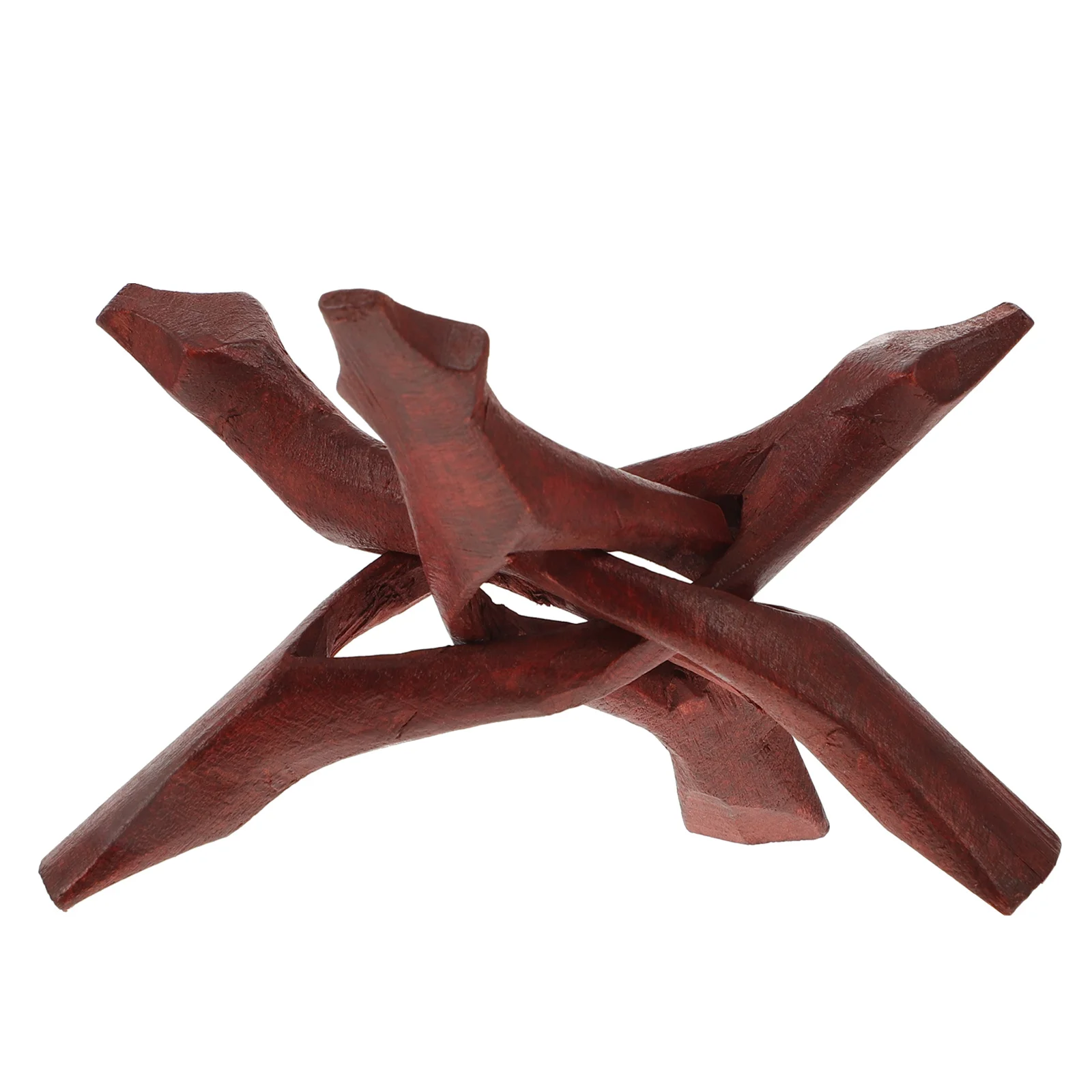 Pflanzenständer Abalone Muschelhalter Monitorständer Indoor Holz Dekor Stativ Display Rack