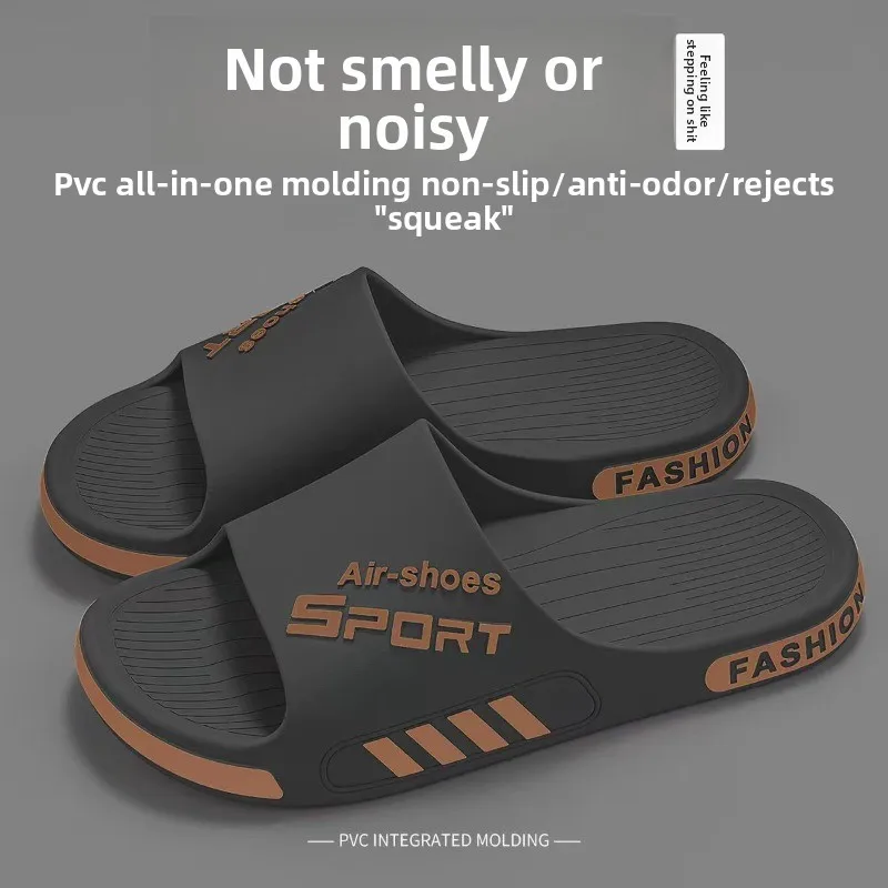 

Y2K SummerFashion Slippers For Men Sport Outdoor Sandals Bathroom Non-skid Indoor And Home Sandals For Women Couple Lovers Shoes