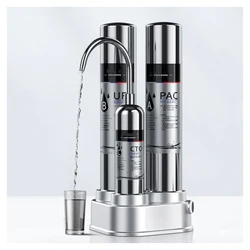 Household Kitchen Table Water Filter 304 Stainless Steel Ultrafiltration Water Purifier Direct Drinking