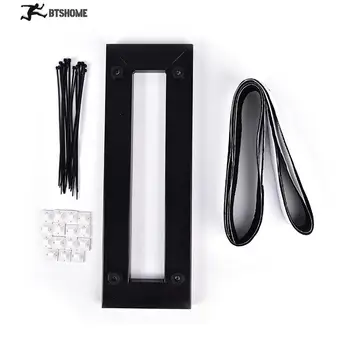 1 zestaw efekt gitarowy Pedalboard Pedalboard DIY gitara 40*13cm z magiczna taśma dla czterech pedałów efekt gitarowy o normalnym rozmiarze