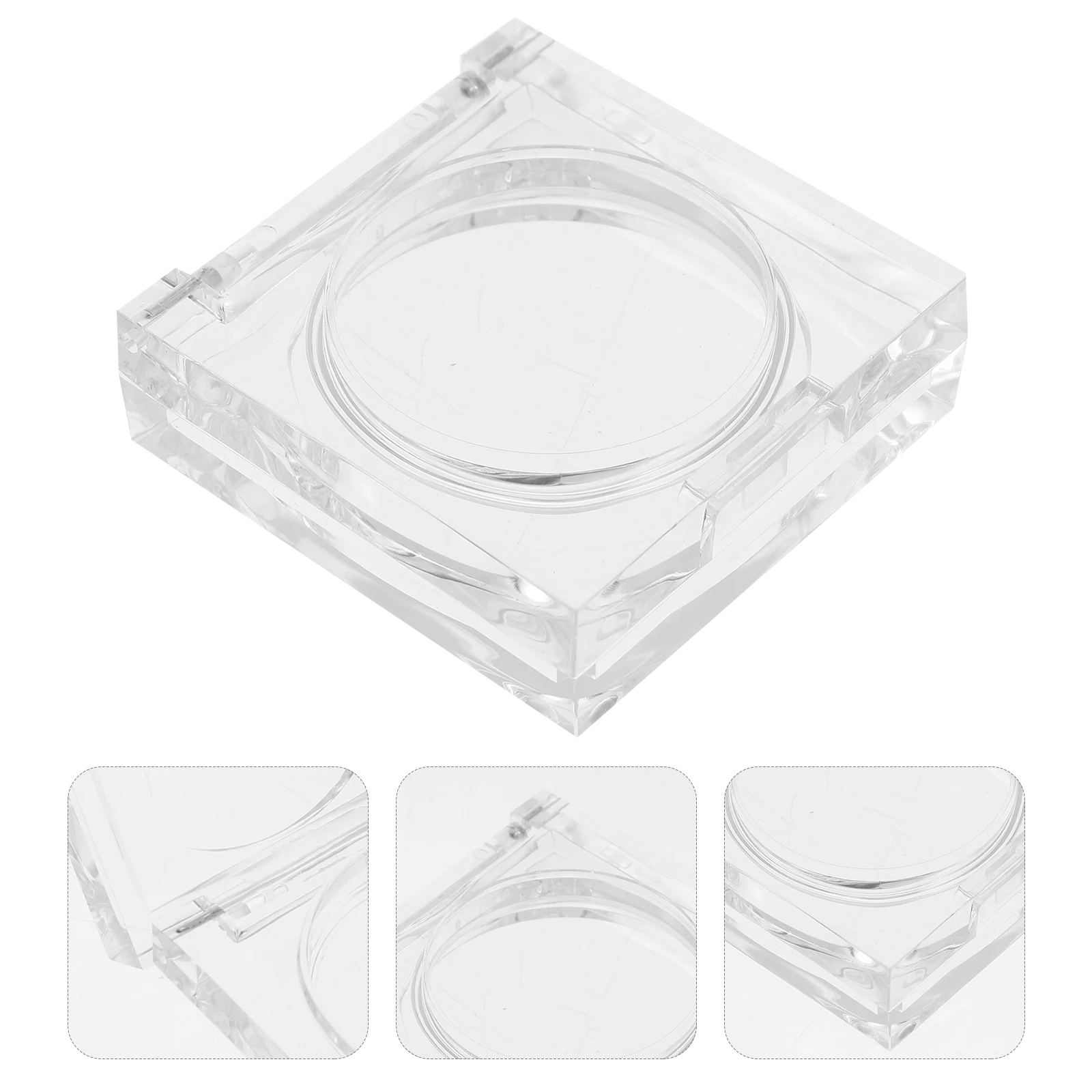 

1 set Eyeshadow Case DIY Makeup Container Empty ganizer Compact Travel Accessories Plastic Set