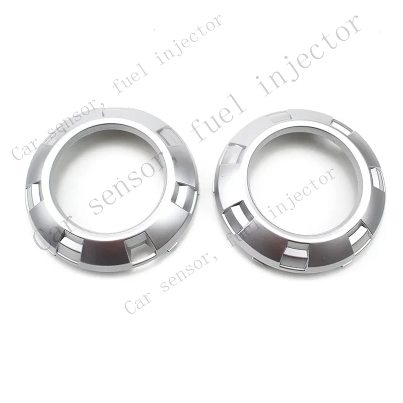 Q+ 2x Front Fog Light Lamp Cover For Mitsubishi Pajero Montero L200 Triton 6400A583