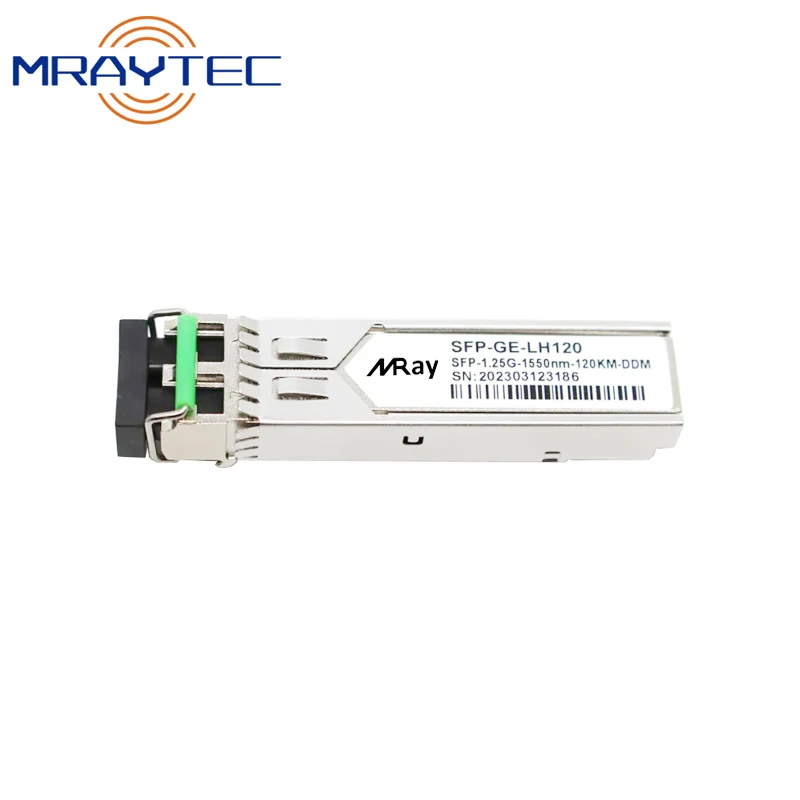 

SFP 1G ZX 1550nm 120km SM LC DOM DDM 1.25G Mini GBIC Duplex Optical Transceiver Module