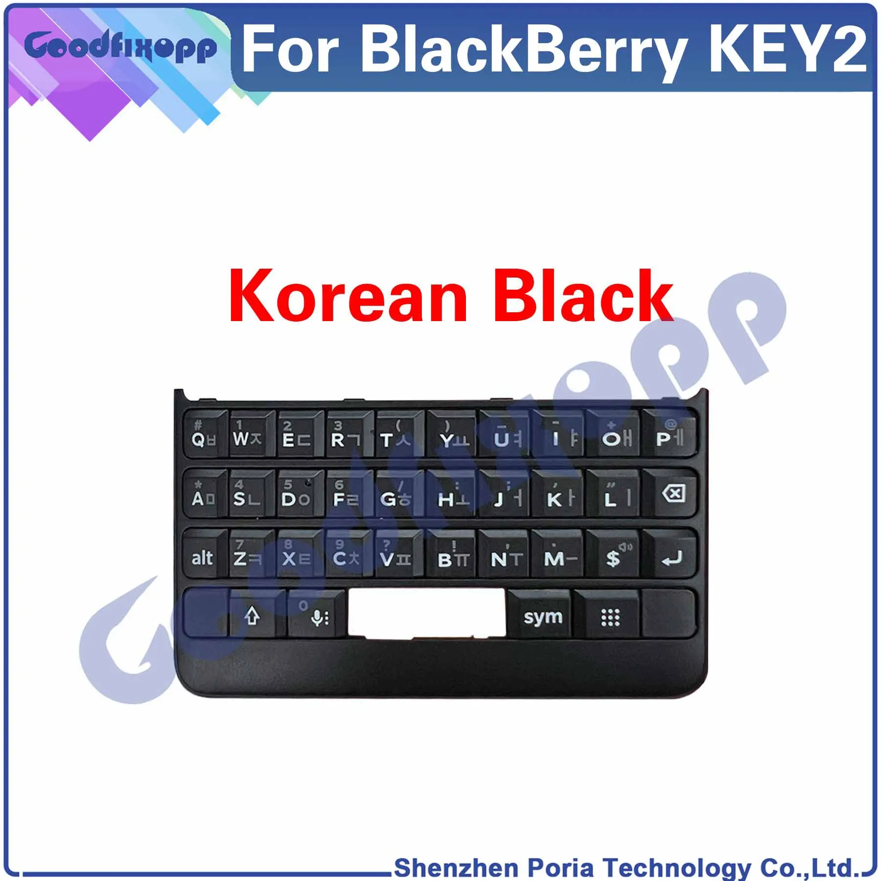 For BlackBerry Keytwo KEY2 BBF100-6 BBF100-1 BBF100-2 BBF100-4 Keyboard Button Keypad Repair Parts Replacement