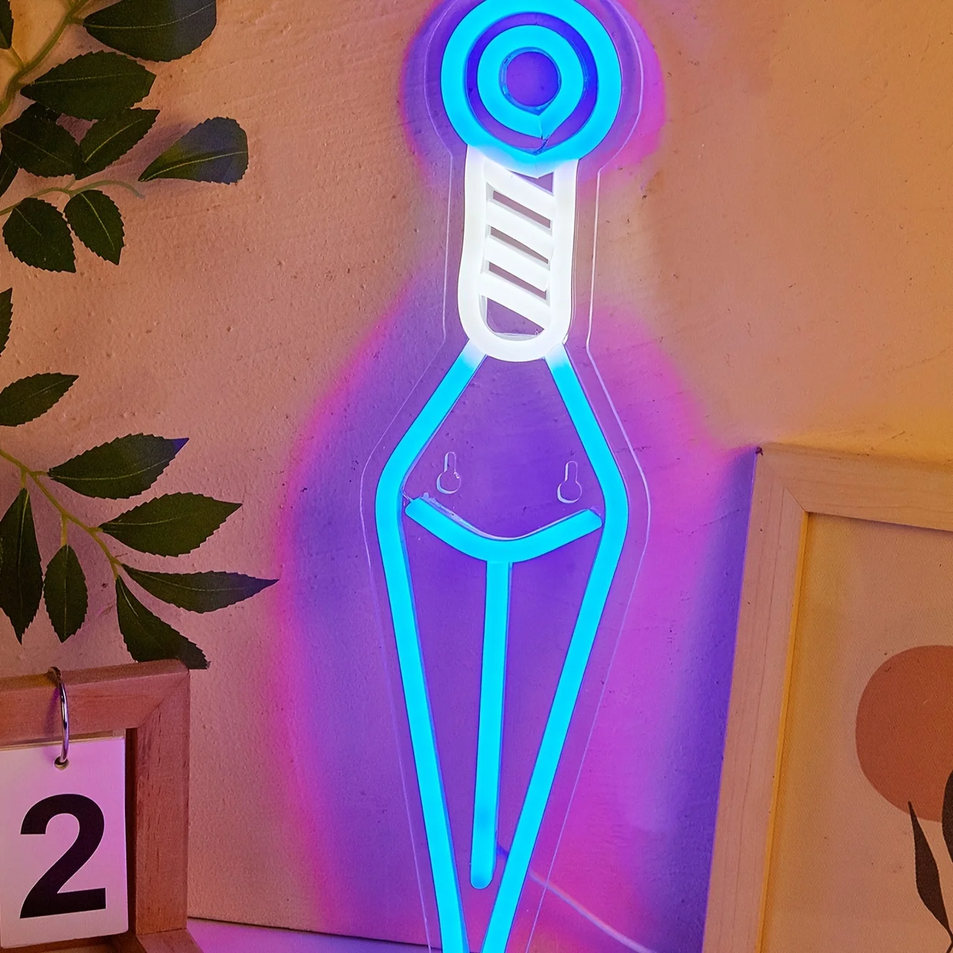 Ninja Weapon LED Neon Sign - Vibrant Wall & Table Decor - USB Powered Light for Bedroom- Instant Ambiance Creator