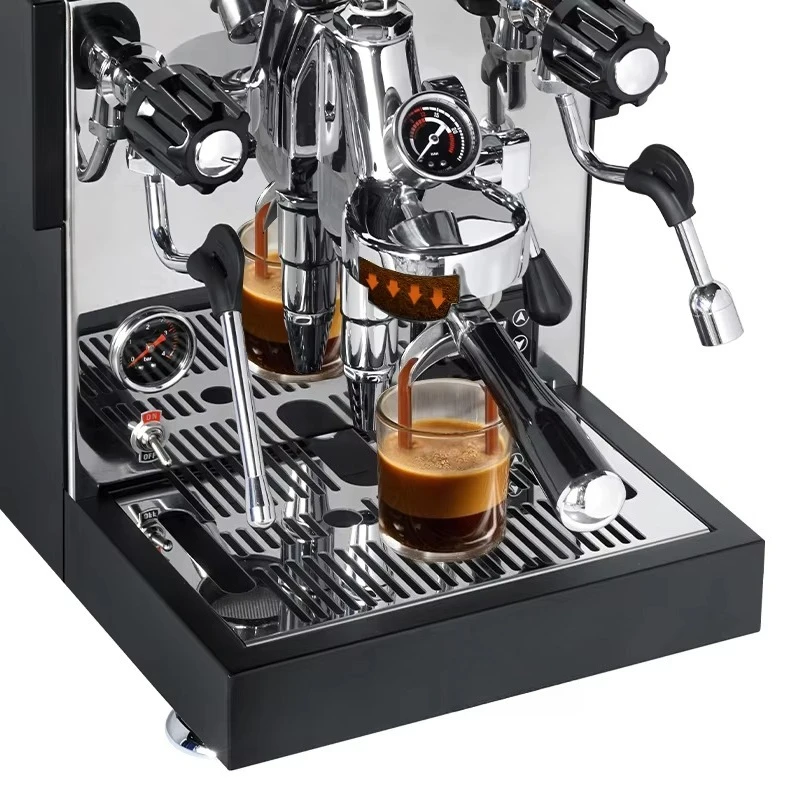 2025 E61 Single Group Touch Screen Electric Coffee Maker Hot Water System Espresso Brew for Household Use