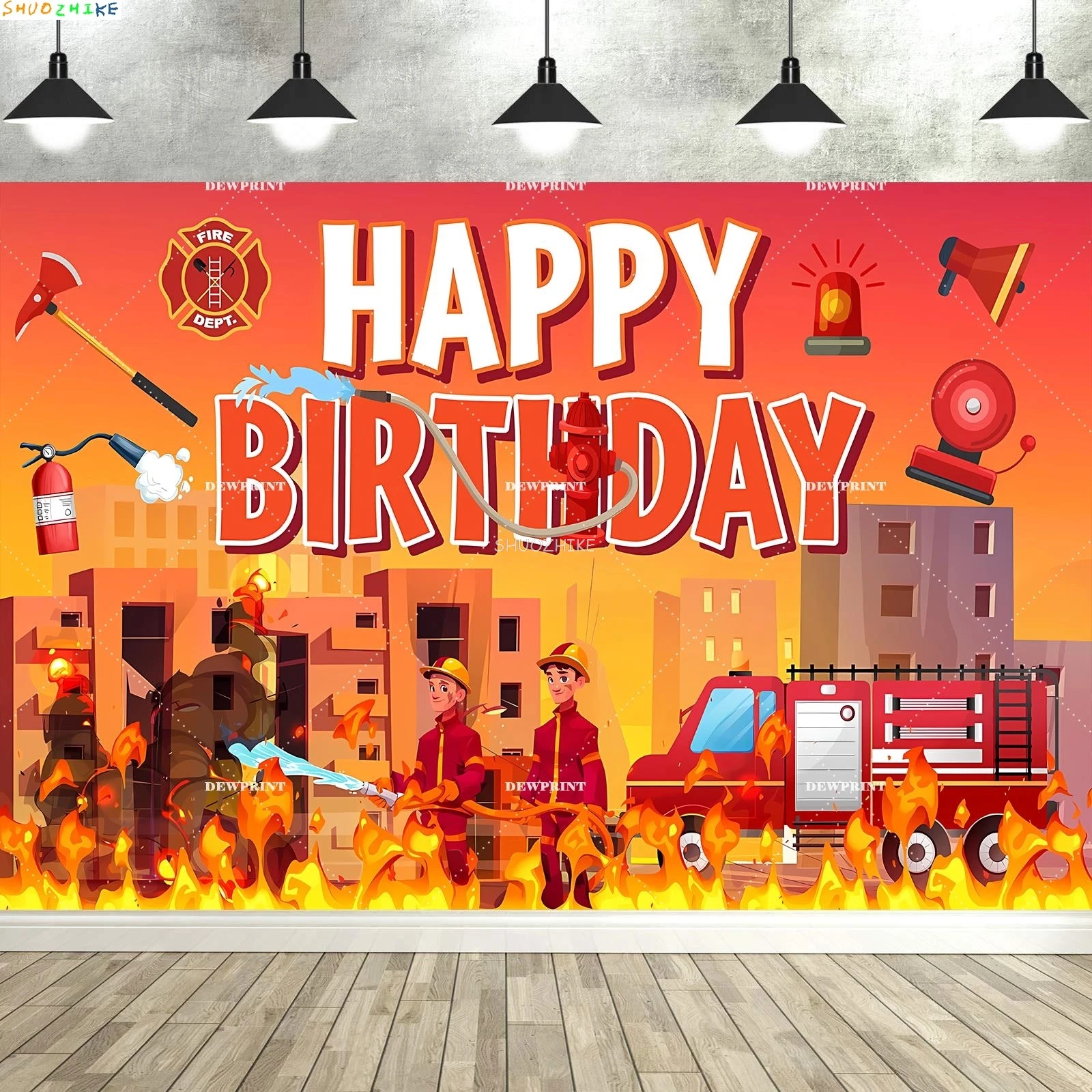 

Baby Shower Happy Birthday Party Photography Backdrops Newborn Kids Air Balloon Princess Tropical Jungle Photo Background BB-66