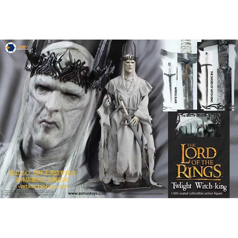 Stock Original Asmus Toys LOTR023 TWLIGHT Witch-king of Angmar The Lord of The Rings 1/6 Movie Character Model Collection Gift