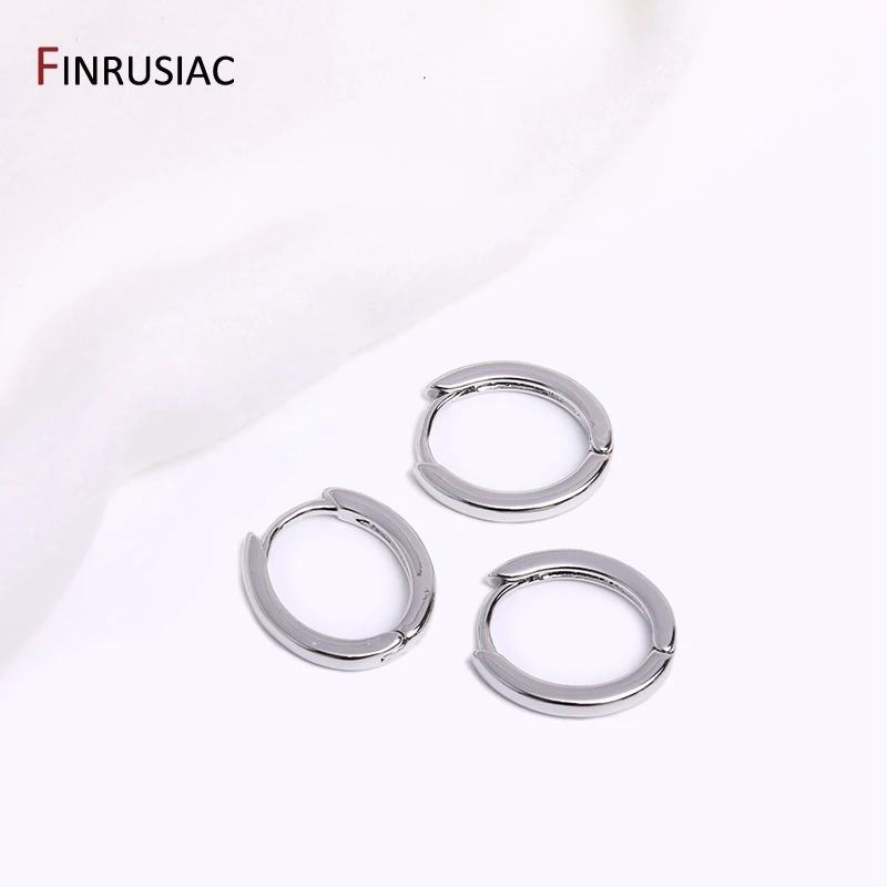 Gold Überzogene Messing Einfache Hoop Ohrringe Hohe Qualität Frauen Ohrringe, Eingelegten Zirkon Trendy Hoop Ohrringe Mode Schmuck Geschenke – Detail 27