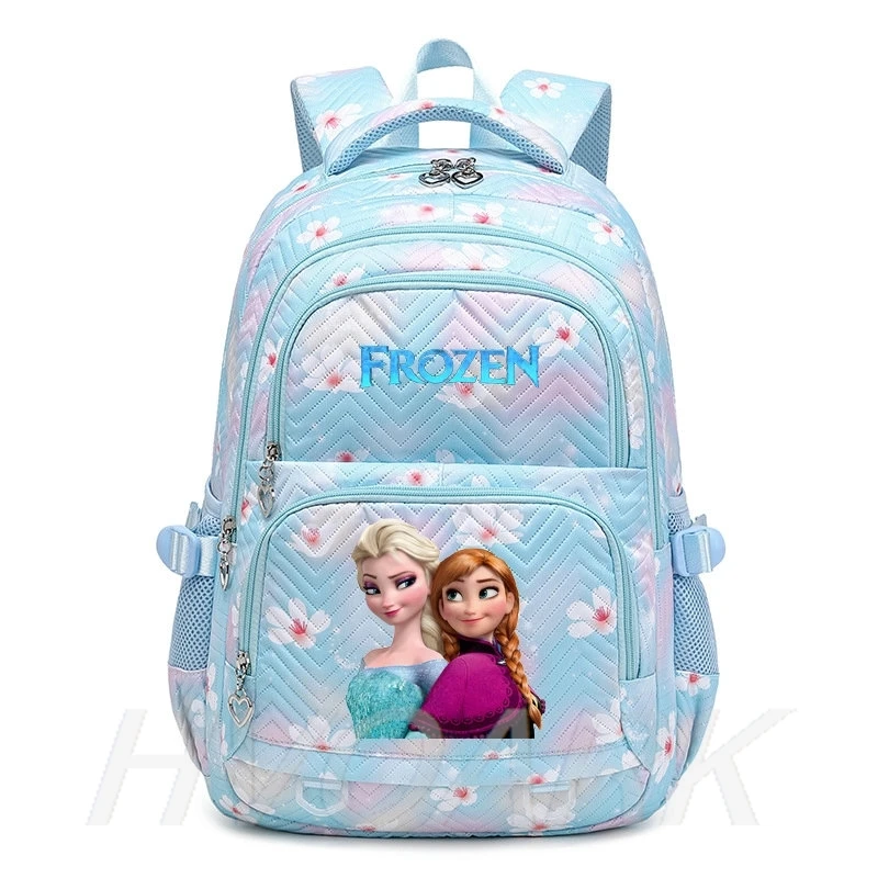 Mochilas para estudiantes Frozen Anna Elsa, mochila escolar impermeable para mujer, bolsa de viaje, mochila escolar para chicas adolescentes