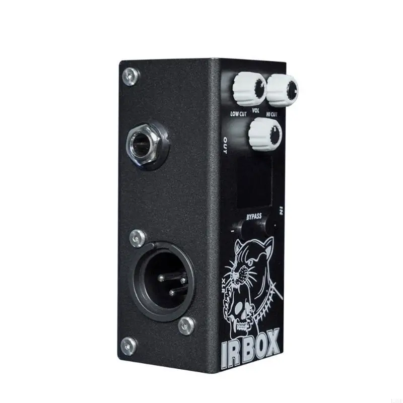 L38F Guitar Box Pedal Cab Response Cabinets Speaker Simulation Guitar Effect Pedal 32 Presets 9 Segment EQ Modules