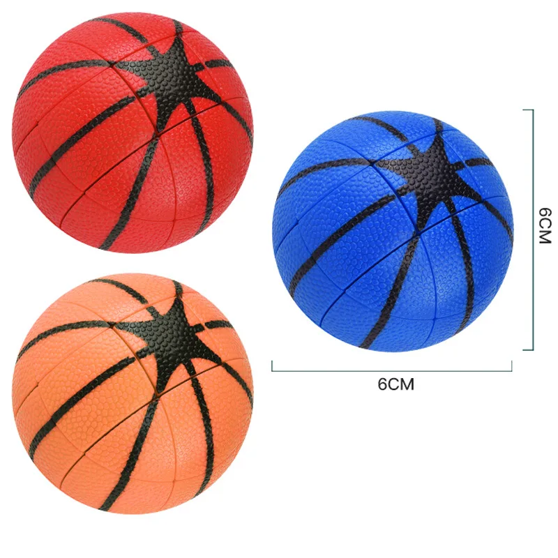 Rompecabezas creativo 3x3 Cubo mágico baloncesto plástico personalizado Twist Puzzle Magico Cubo juguetes cumpleaños regalo de Navidad para niños