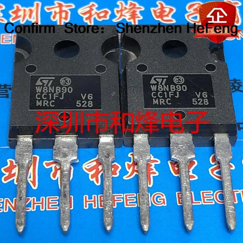 5PCS-10PCS STW8NB90 W8NB90 TO-247 900V 8A    NEW AND ORIGINAL Fast Shipping Quality