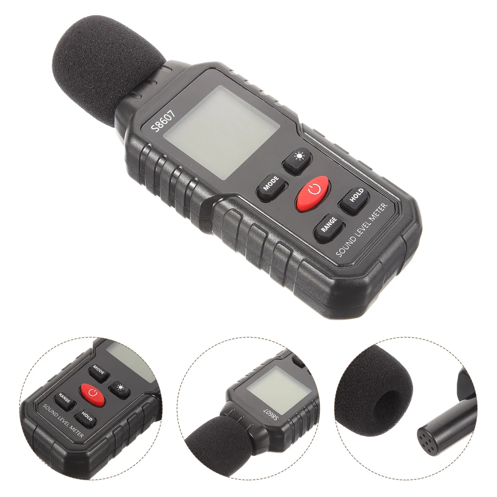 

Decibel Meter Handheld Sound Level Meter High Precision for Classroom Industrial Environmental Noise