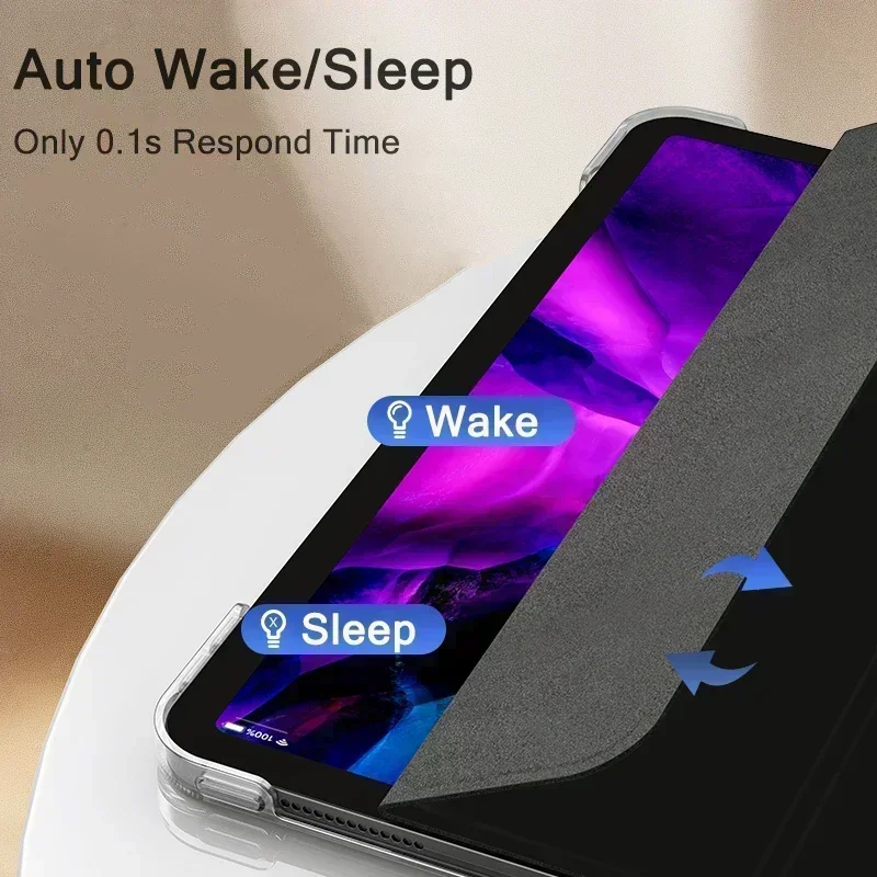 Cover For Samsung Galaxy Tab S5e 10.5 "SM-T720 SM-T725 S5E 10.5 inch Tablet Case PU Leather Smart Sleep Tri-fold Bracket Cover