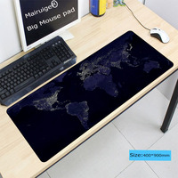 Mairuige World Map Lock Edge Mouse Pad Large Pad for CSGO Laptop Mouse Notbook Computer Creative Rubber Mat Gaming Mousepad