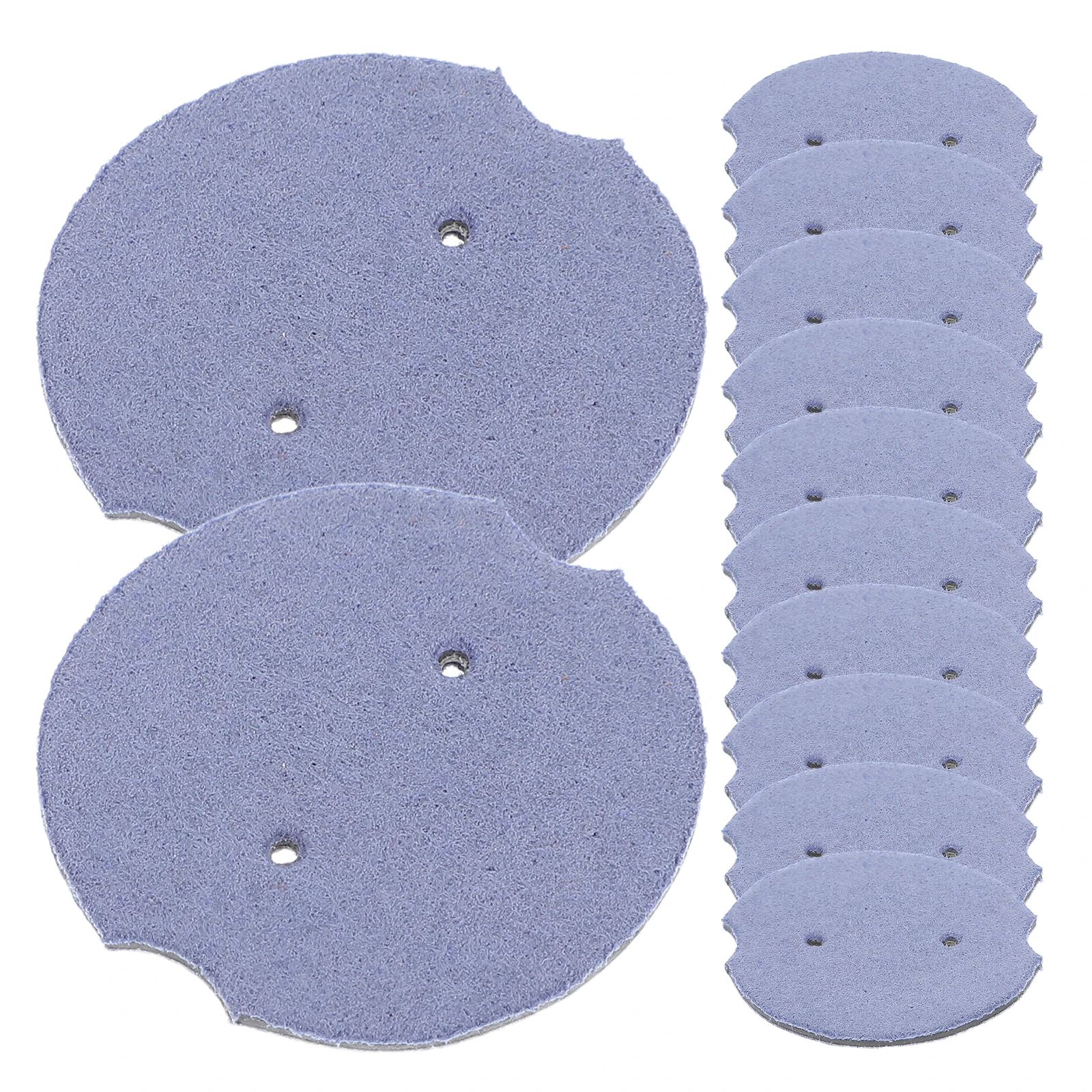 

12 Pcs Jewelry Display Props Earring Card Holder Tray Jewellery Stand Finger Sky-blue for Showcase