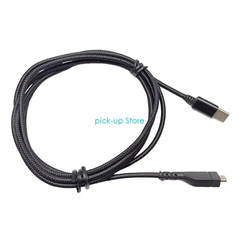 Q5WA быстрая скорость типа C звуковой шнур 1,5 мл. Нейлоны плетена