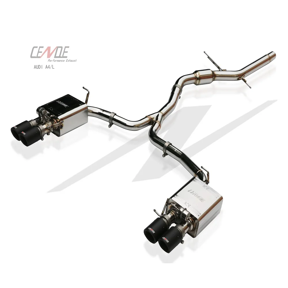 

High Quality CENDE Stainless steel SUS 304 Catback Exhaust for Audi A4 B8 1.8t 2.0t