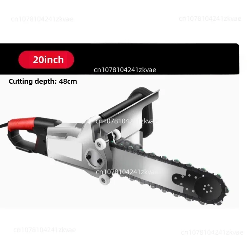 Chain saw wall cutting machine reinforced cement concrete red brick cutting professional wall opening  dismantling