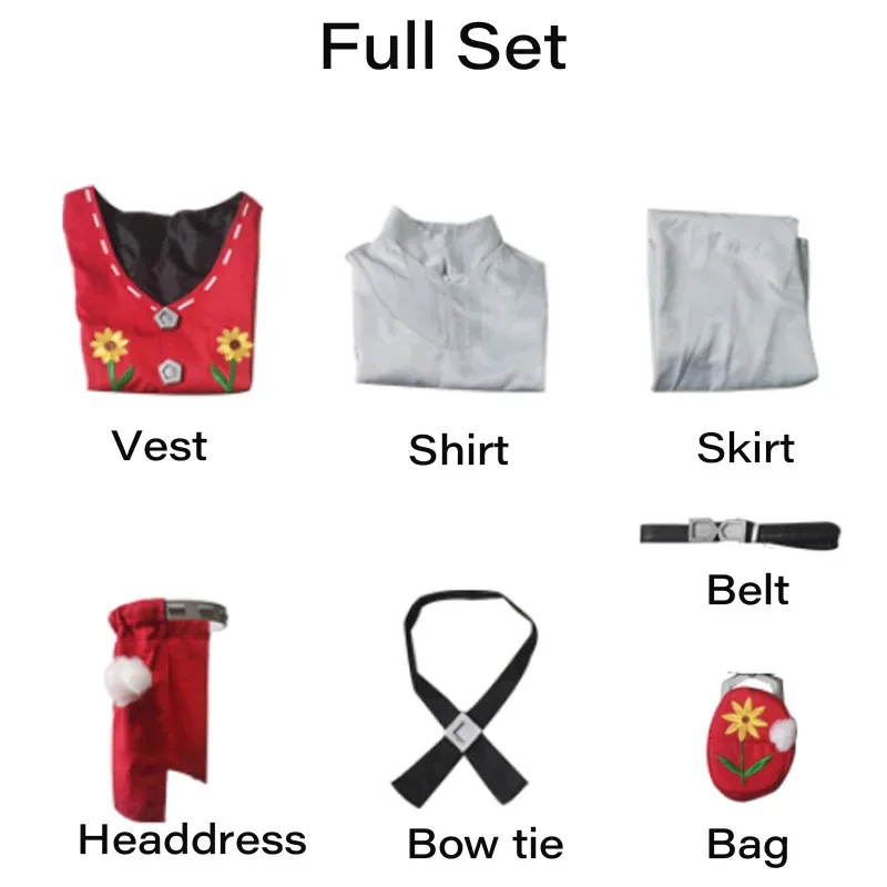 

NewGame Identity V Toy Dealers Anne Lester Cosplay Costume Women Fancy Dress Halloween Carnival Uniforms Wig Shoes Suit2025