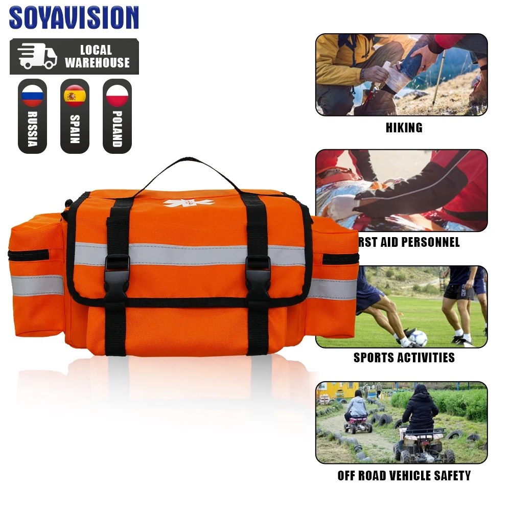 Disaster Relief Bag First Aid Kit Emergency Rescue Backpack Large Capacity Classified Storage Survival Kits Medical Organizer