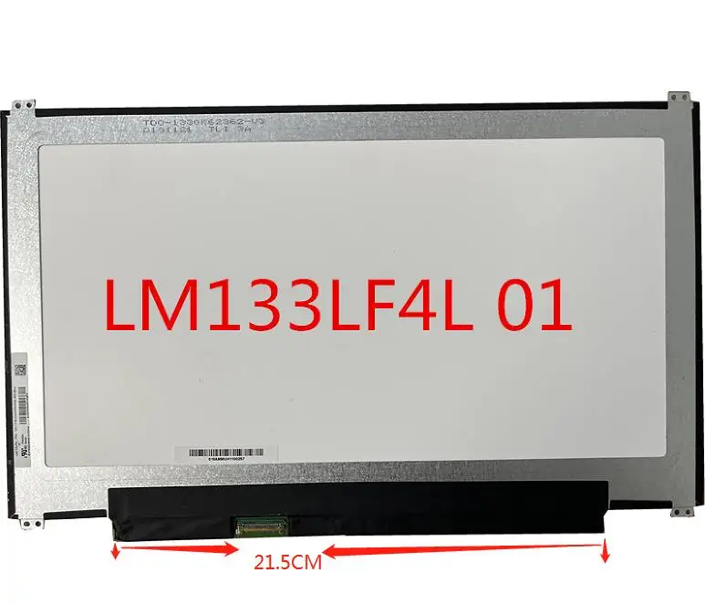 

13.3 inch LM133LF4L 01 LCD Screen FHD 1920X1080 LED Display Matrix 30 Pins For SAMSUNG Flash F30 NP530 NP530XBB NT530XBB 530XBB