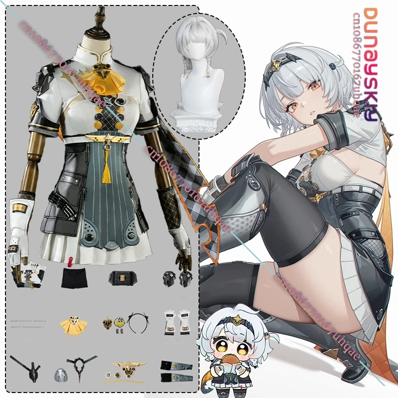 Zenless Zone Zero Soldier 0 - Косплей Костюм Анби Сексуальное облегающее платье Боевая униформа Игра zzz Ролевая женщина костюм S-2XL