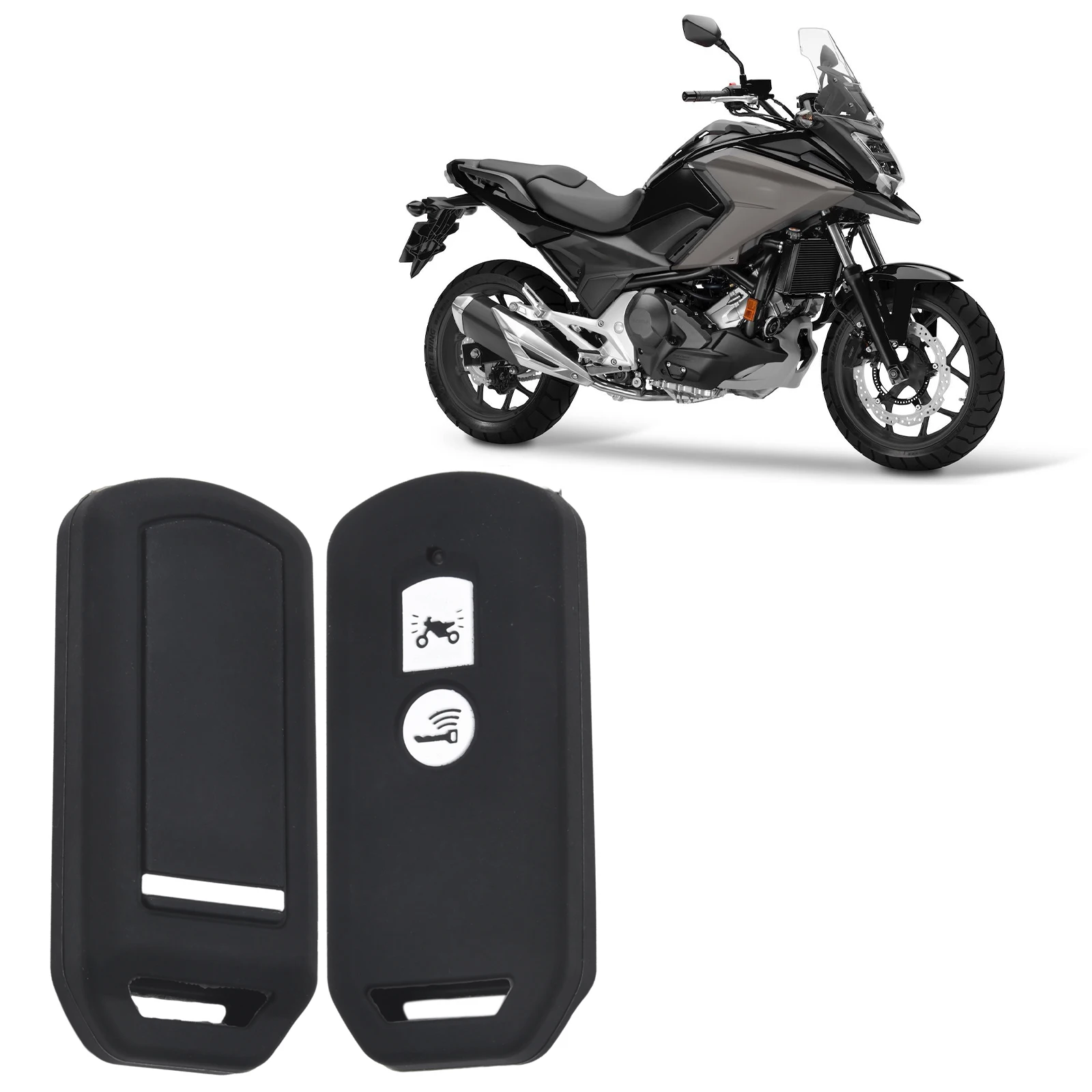 Silicone Motor Key Case Cover Skin For PCX 150 For Hybrid For X-AD For SH125 For Scoopy For SH300 For Forza 125 For Forza 2016