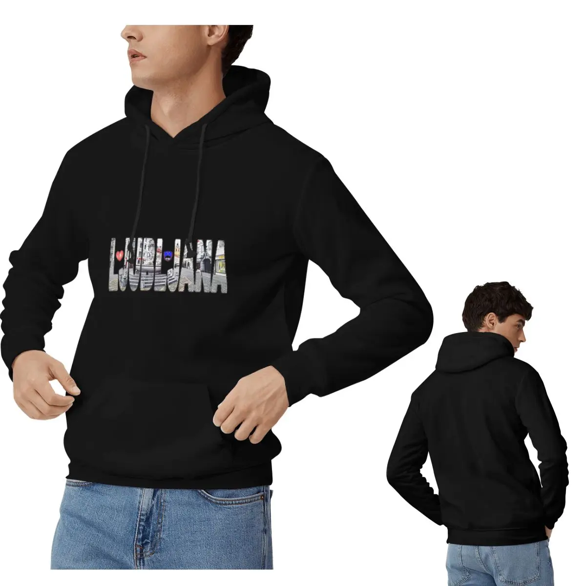 

éallijana Robbov Vod Vissena Fountain Mestni Trg Plaza Толстовки Мужские Женские Пуловеры Толстовки С Длинным Рукавом с Капюшоном Осень Зима