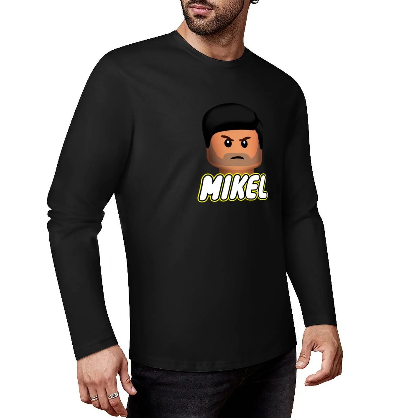 

Mikel Perfect Hair Arteta Long T-Shirt oversized t shirt anime clothes clothes for men