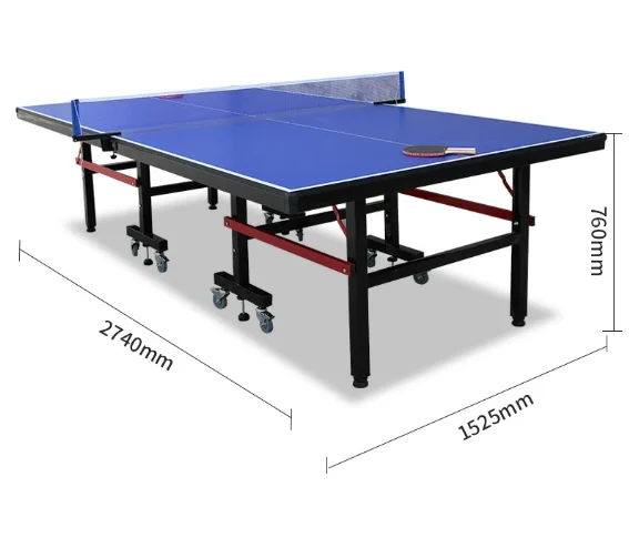 

Table Tennis Table Indoor Household Standard Adult Round Game Simple Foldable Mobile Table Tennis Table Table
